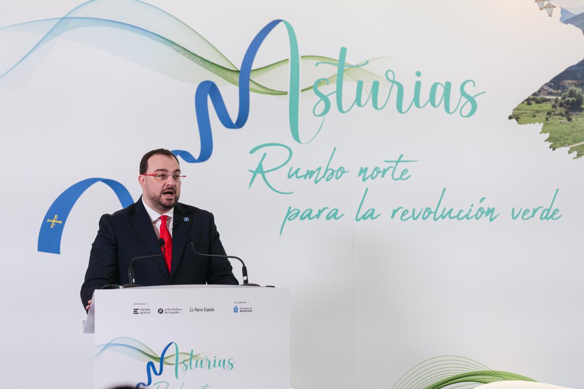 Adrián Barbón, presidente del Principado de Asturias