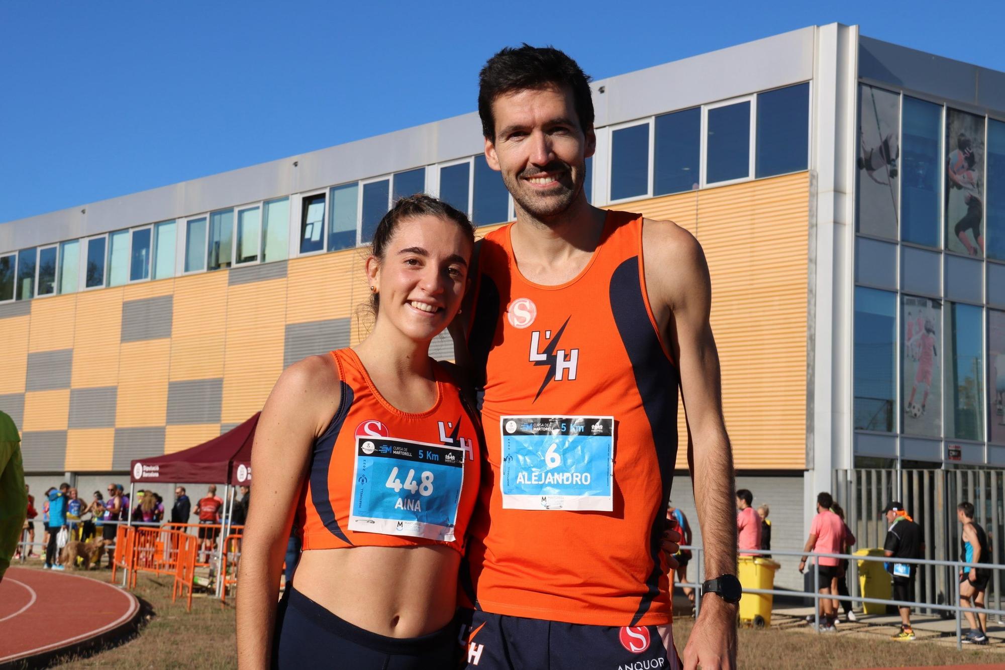 Aina Cinca y Alejanro Rodríguez, ganadores de la 23ª Cursa de Martorell