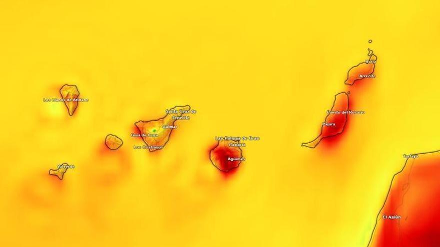 Canarias se prepara para un episodio de calor extremo, calima y riesgo de tormentas este sábado