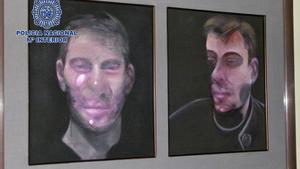 Recuperan un cuadro de Francis Bacon valorado en cinco millones de euros robado en 2015.
