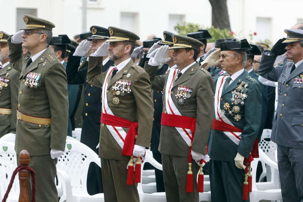 Celebración en Valencia del Día de la Guardia Civil