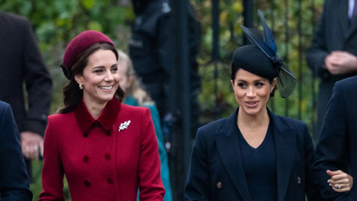 Kate Middleton y Meghan Markle el día de Navidad