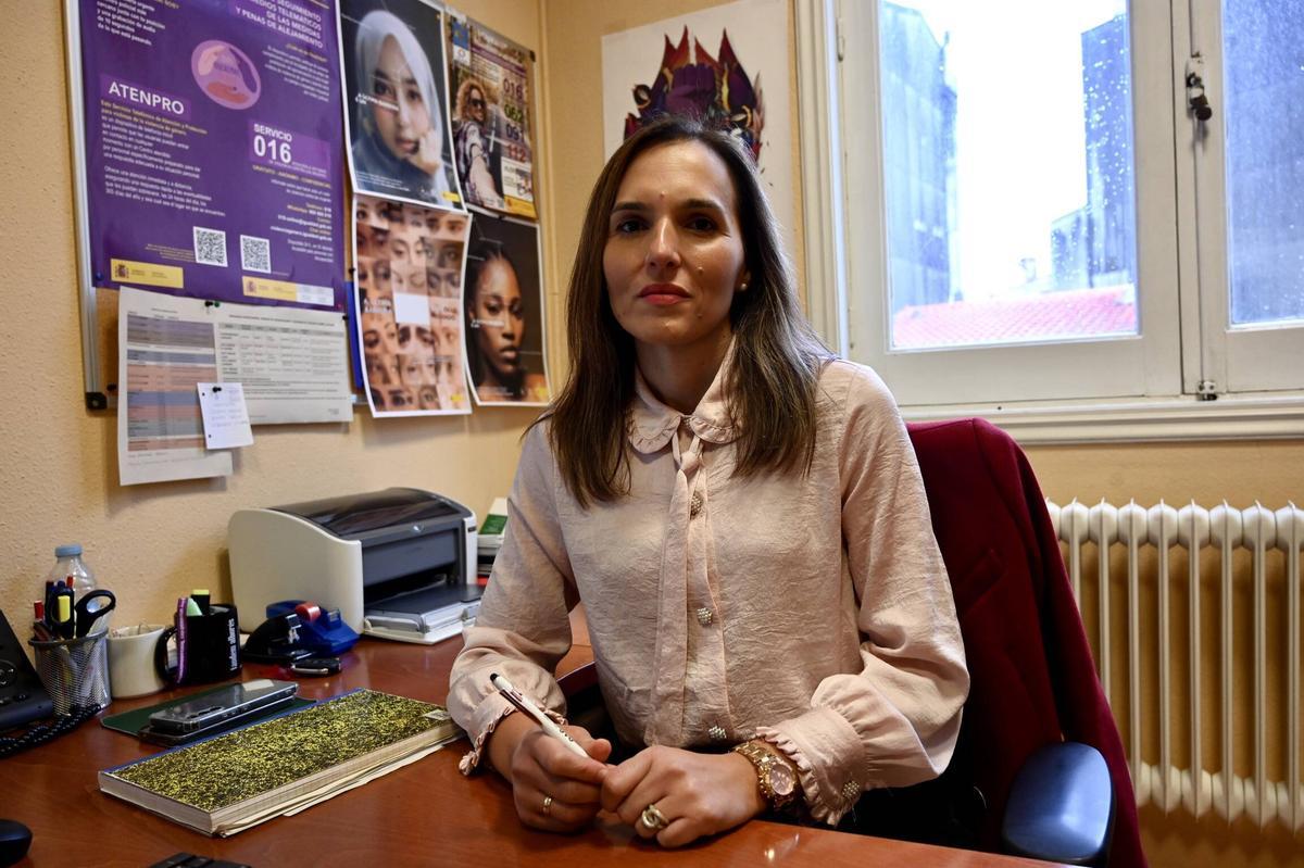 La jefa de la Unidad de Violencia sobre la Mujer en Pontevedra.