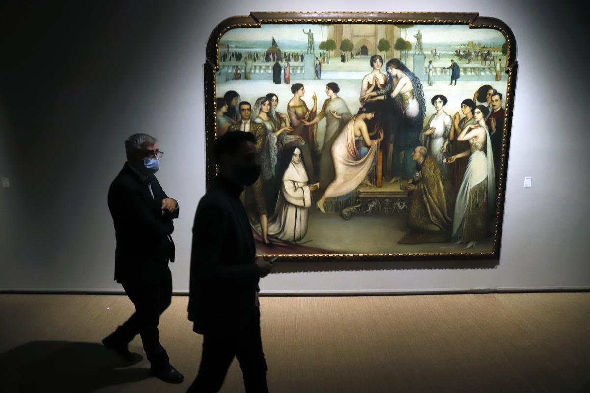 Solana y Romero de Torres dialogan en la nueva exposición de la Fundación  Unicaja en Málaga