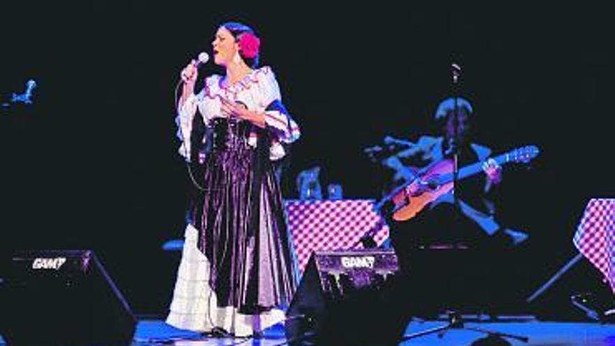 Raquel Tavares, en el teatro Filarmónica.