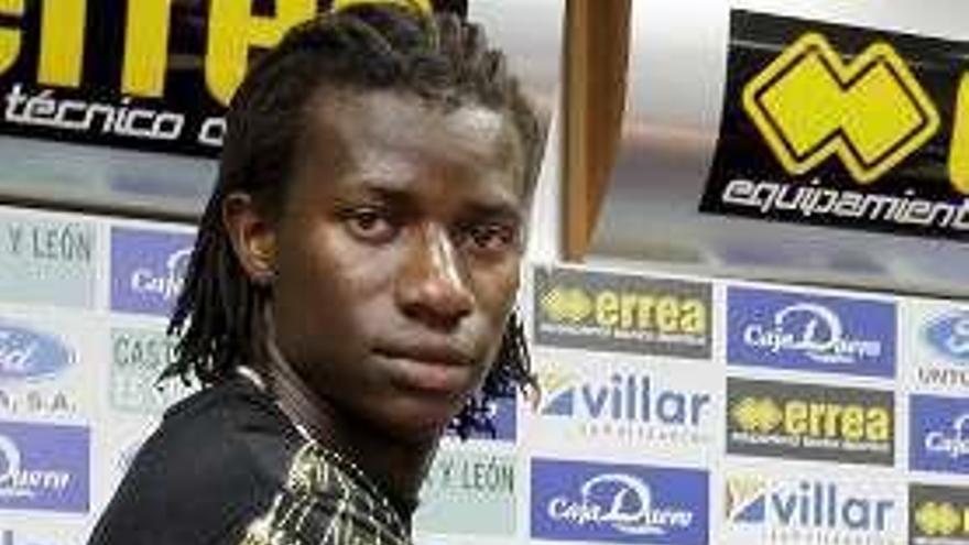 Ibrahima, en el Numancia.