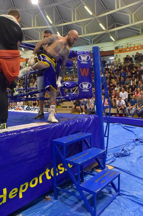 Velada de boxeo en La Gallera