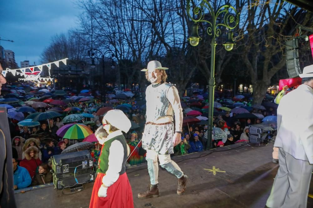 Carnaval en Gijón 2018: entrega de premios a los mejores disfraces.