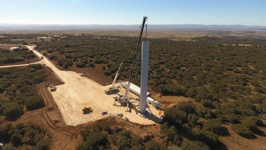 Endesa comienza la construcción de un parque eólico de 24 mw en Borja y Fréscano