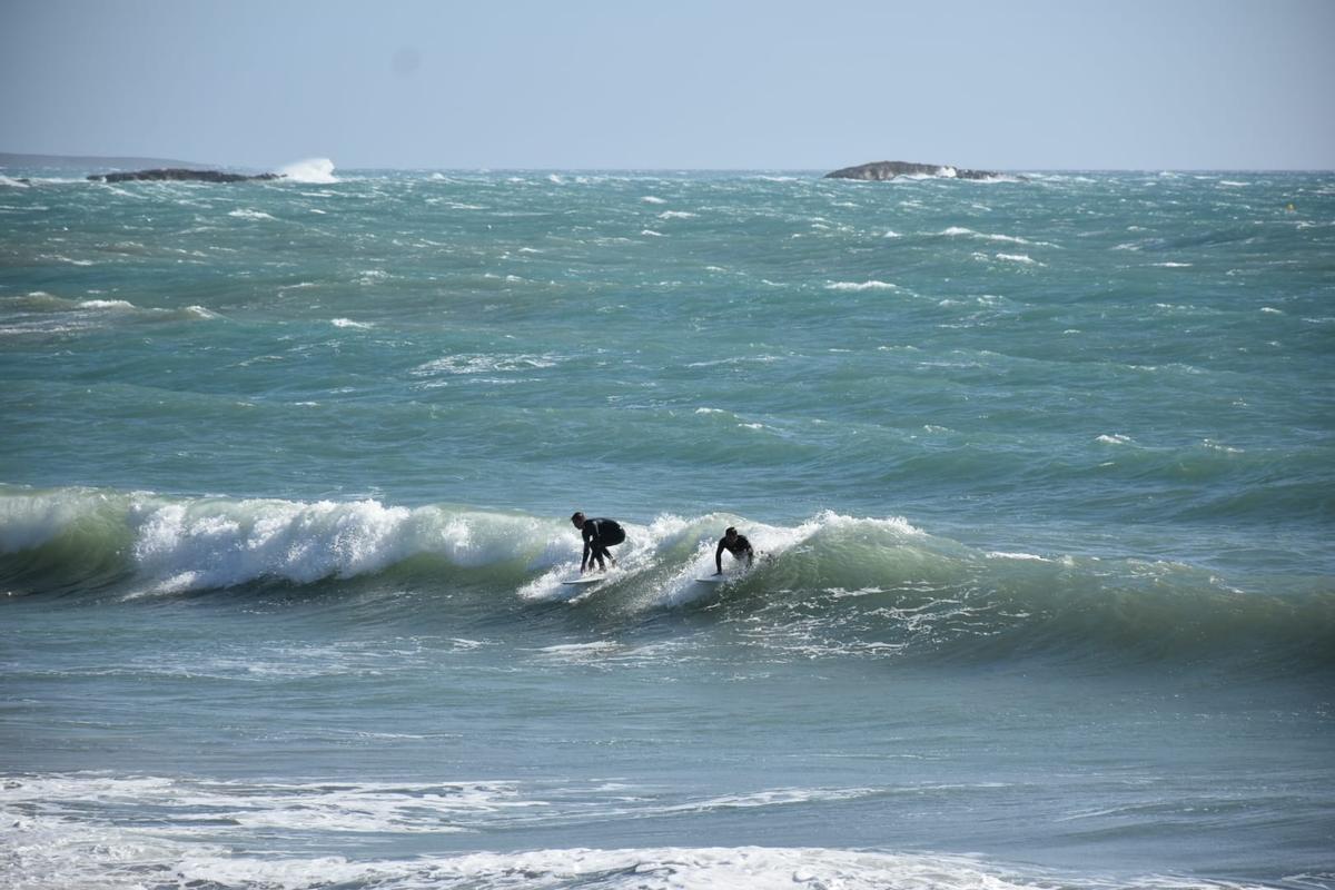 Temporal en ses Salines de Ibiza Temporal en ses Salines de Ibiza