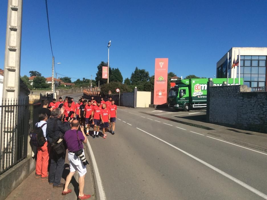 El Sporting en el Picu del Sol