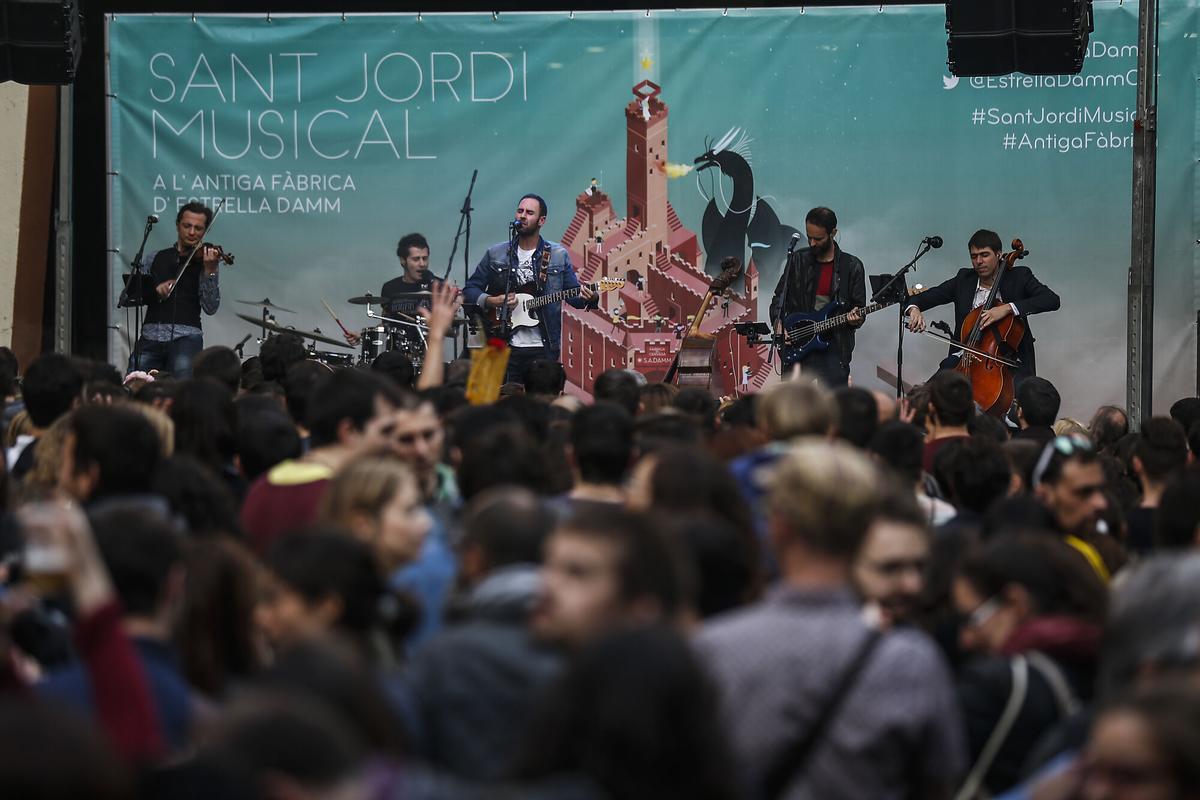 Una de las ediciones del Sant Jordi Musical.