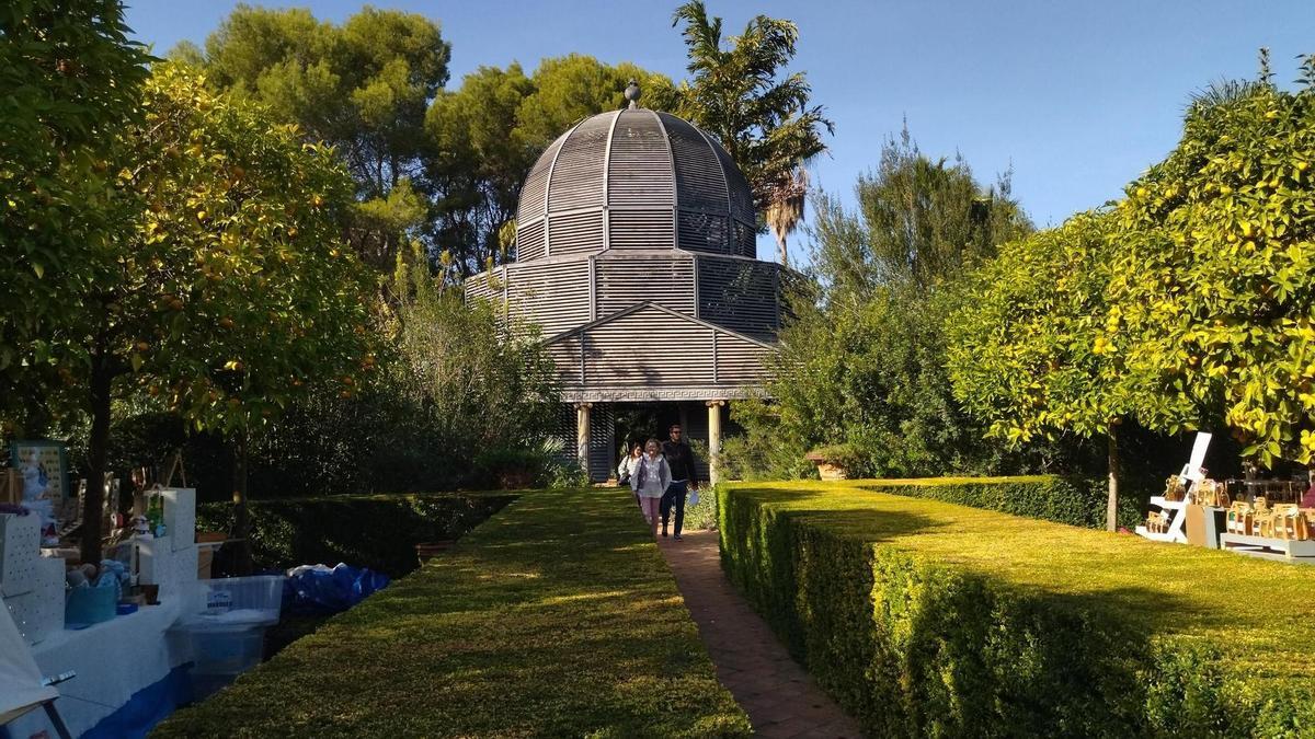 El jardín de l'Albarda de Pedregue