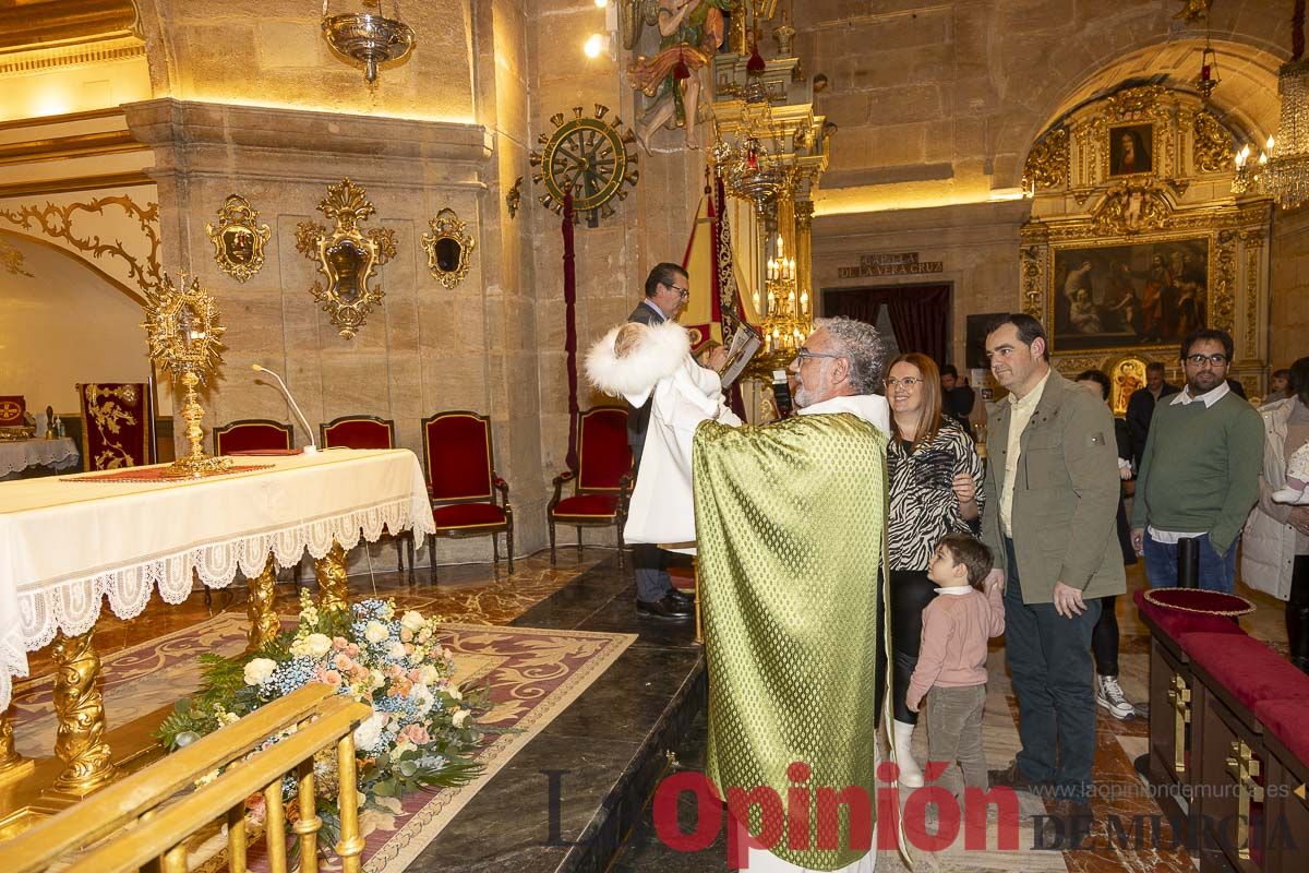 Presentación a la Vera Cruz de Caravaca de los niños nacidos en 2023