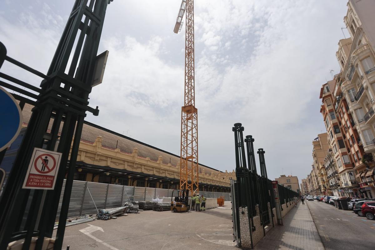 Obras en la Estación del Norte