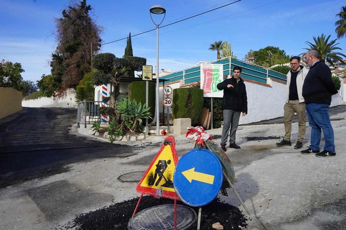 obras coin inicio 2024 camino urbanizacion el gato y caballo blanco