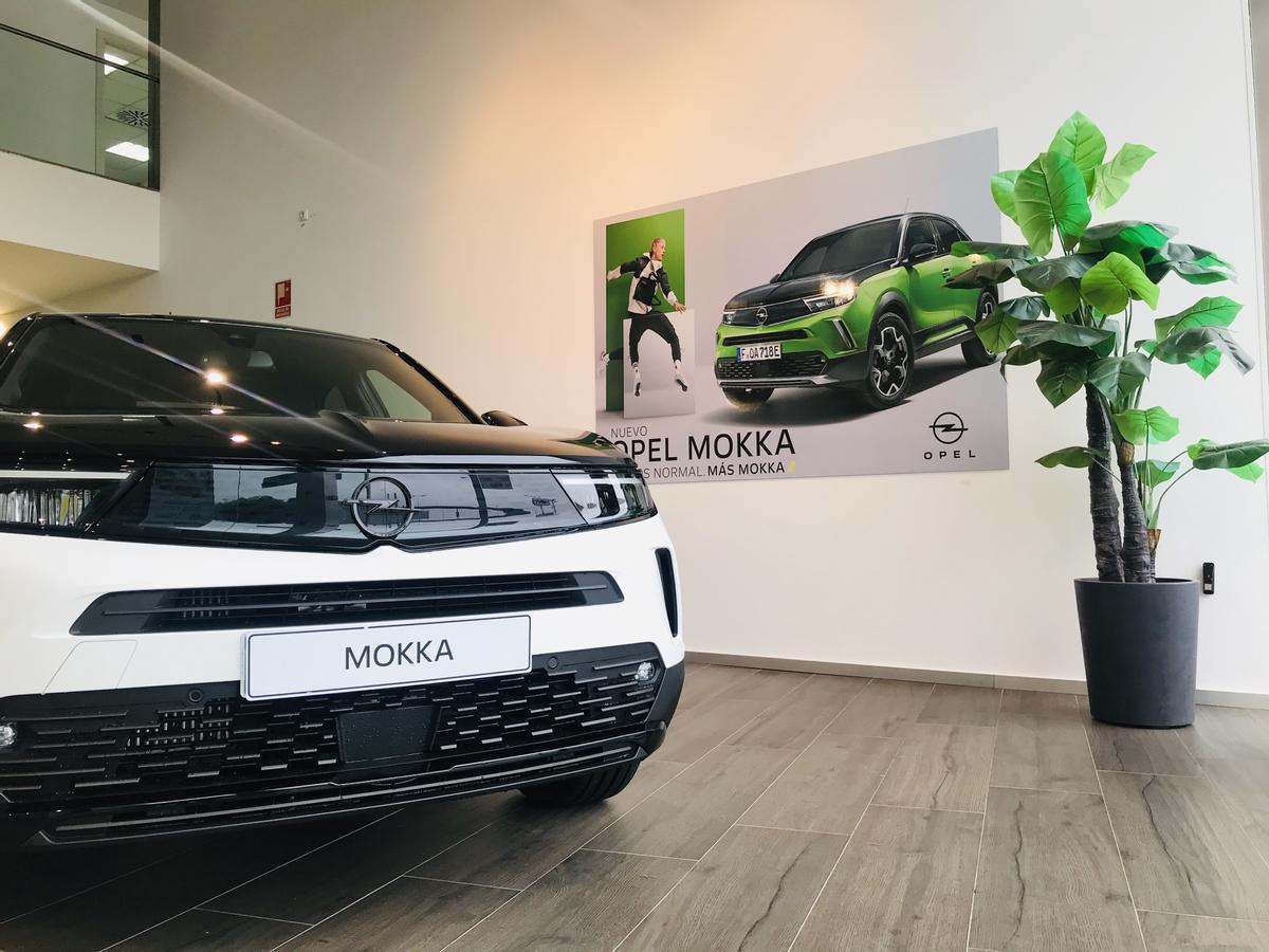 El nuevo Opel Mokka en las instalaciones de Opel GP Automoción.
