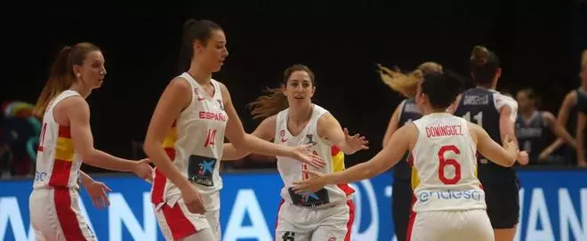 España - Eslovaquia del Eurobasket femenino