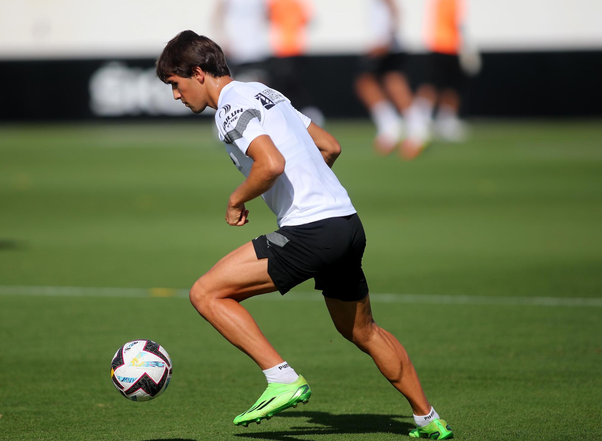 Así ha sido el entrenamiento del Valencia CF de hoy