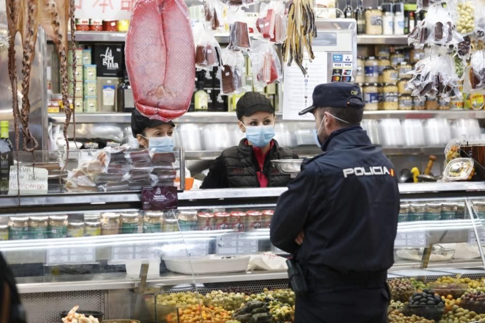 Multa al Mercado Central por no usar guantes ni mascarillas en la crisis del coronavirus