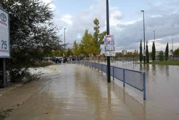 Fotogalería: Imágenes del temporal en Montañana, Zuera y Zaragoza capital