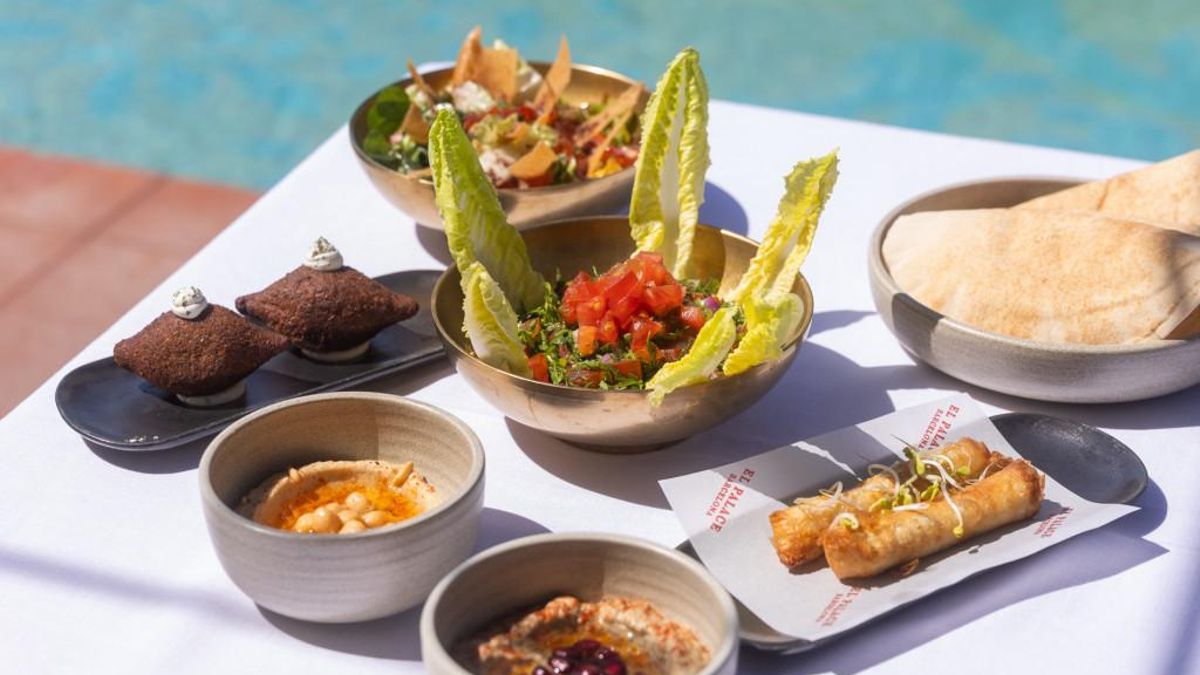 El Jardín Libanés del hotel El Palace, un 'pop up' de altura