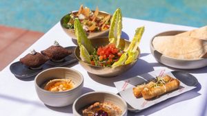 El Jardín Libanés del hotel El Palace, un pop up de altura