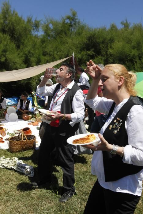 Día de Asturias en el cerro de Santa Catalina