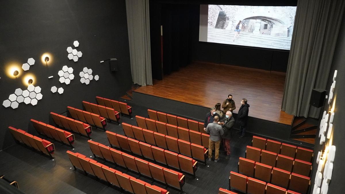 Casa de cultura Rodríguez Moñino, en Cáceres, recientemente reformada.