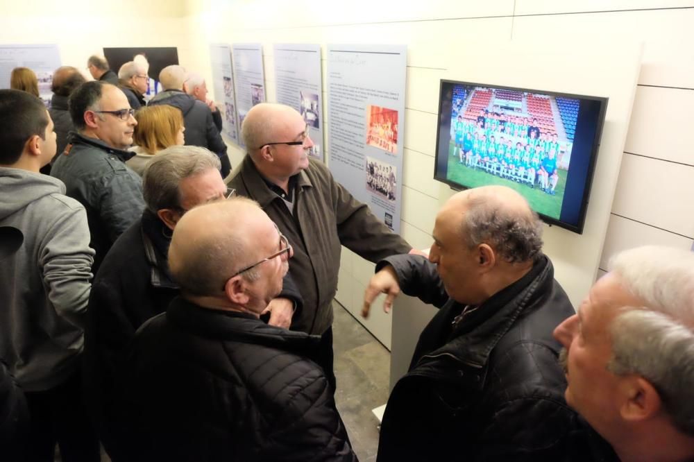 La UE Figueres inaugura l'exposició del centenari