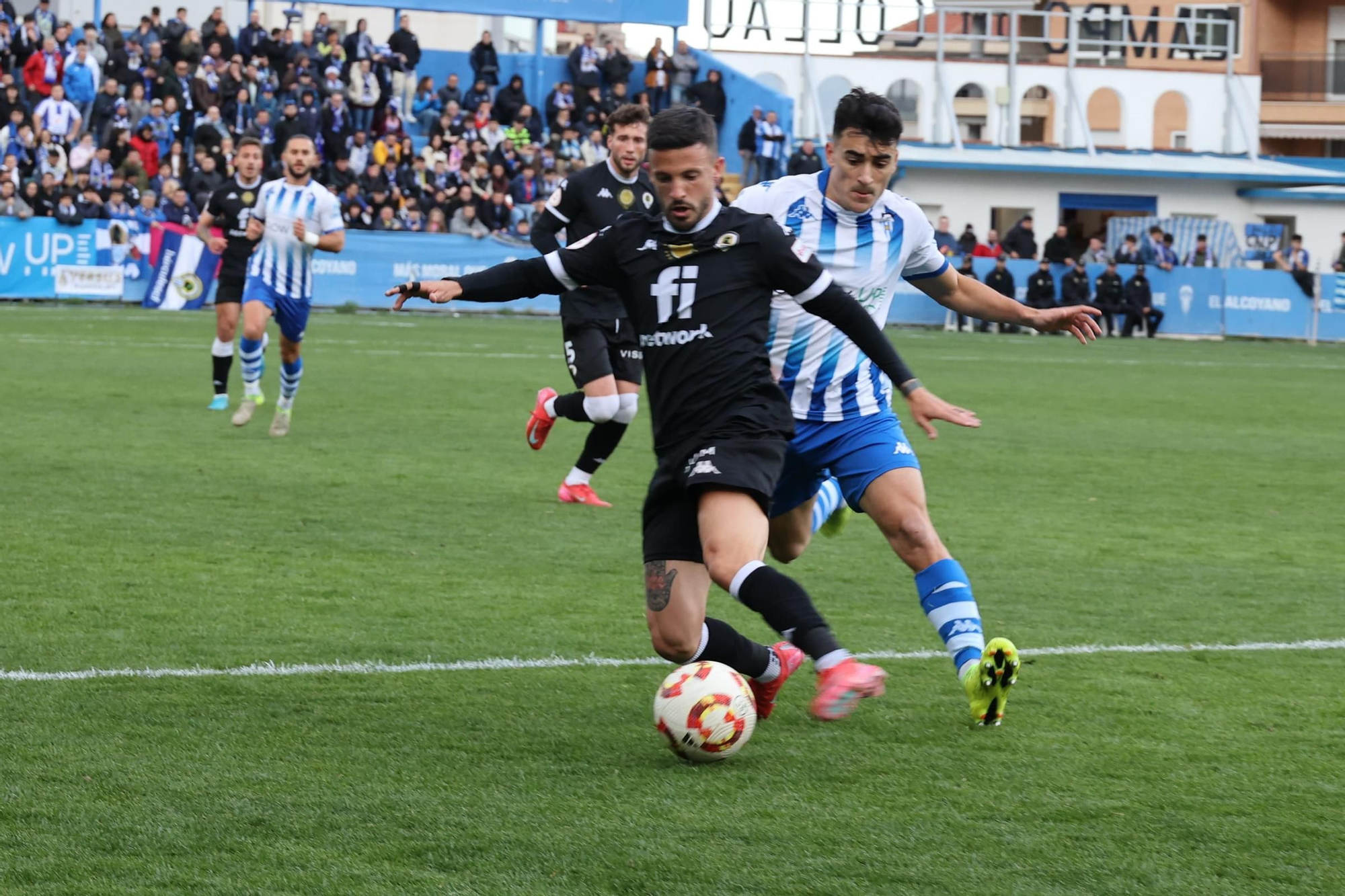Las mejores imágenes del partido Alcoyano - Hércules