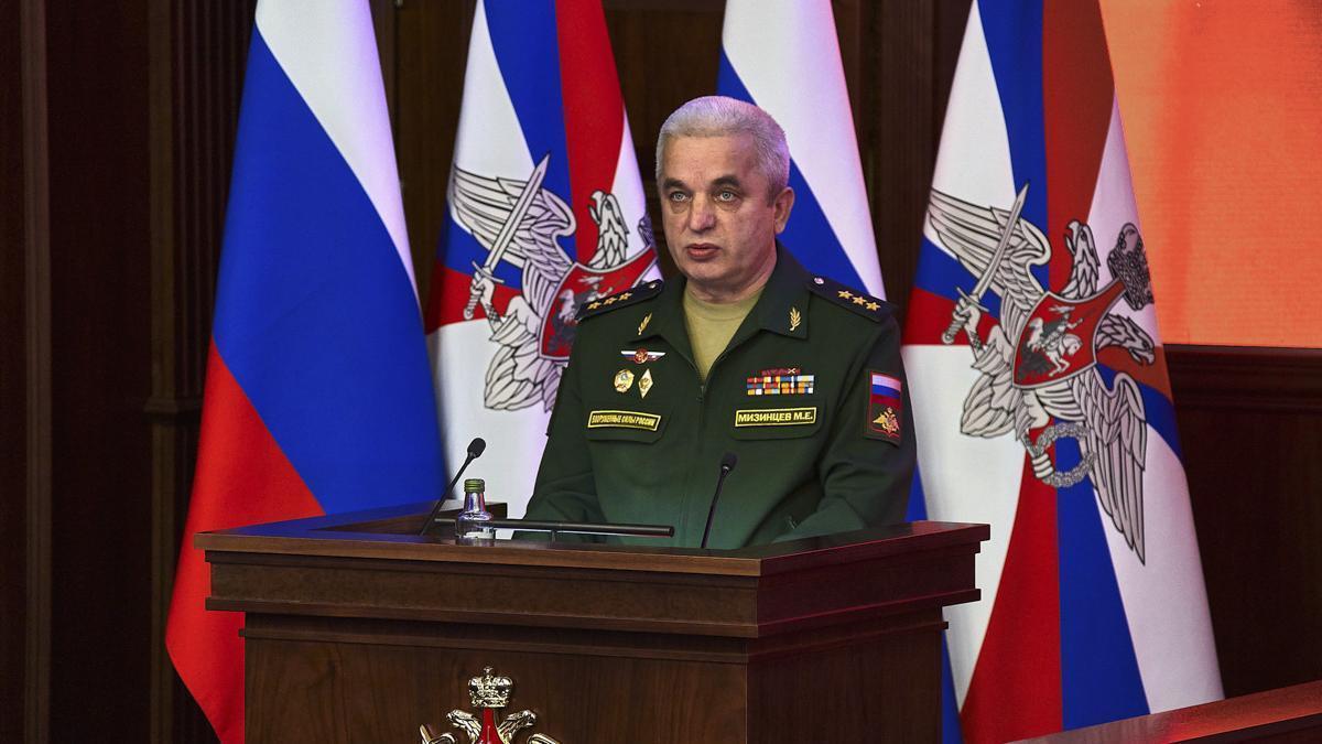 El coronel general ruso, Mijaíl Mizíntsev