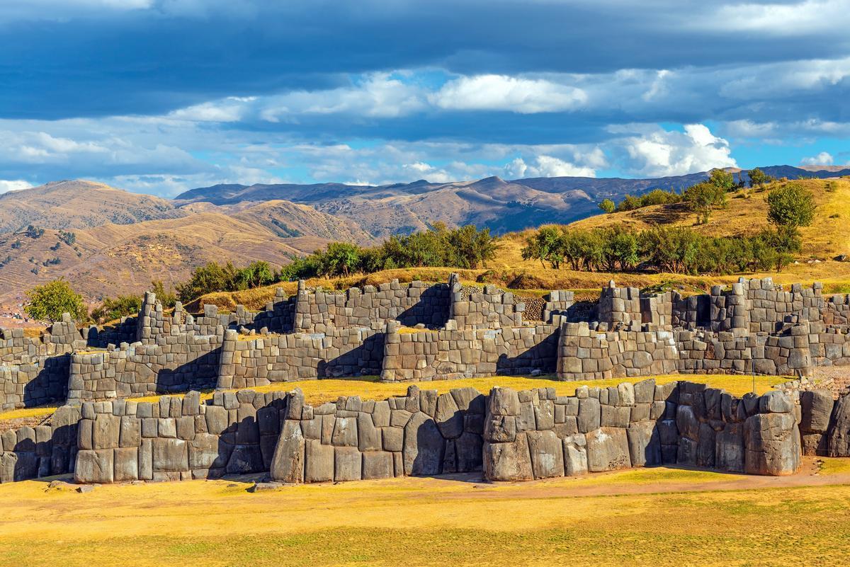 Sacsayhuamán, uno de los grandes conjuntos arqueológicos incas de Cusco.