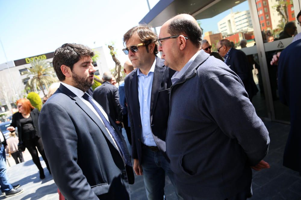 Funeral del exalcalde de Murcia Clemente García