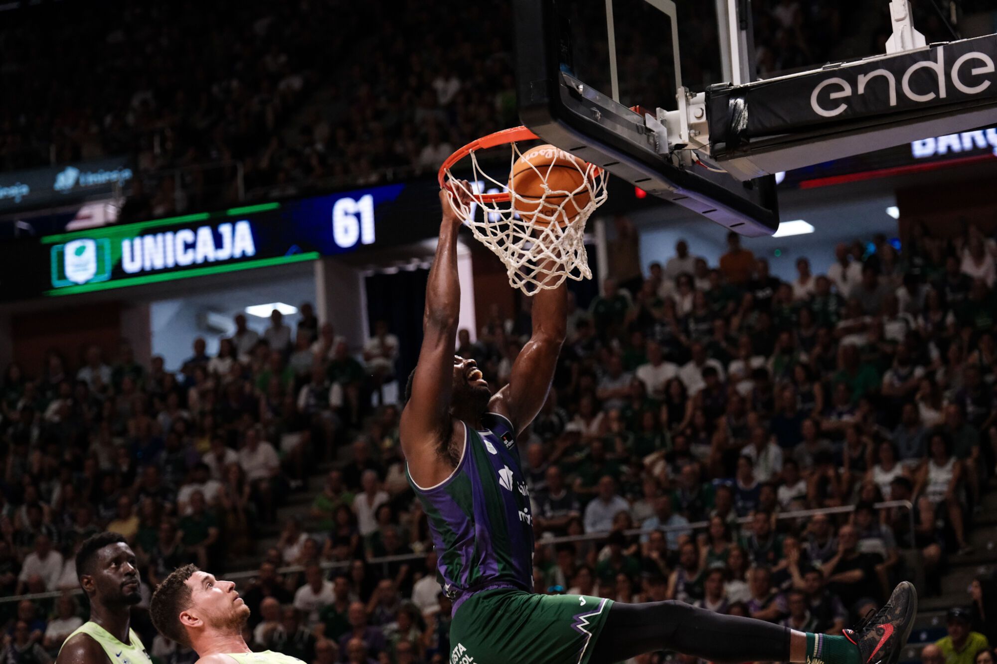 Tercer partido de los cuartos de final ACB I Unicaja - Málaga
