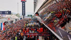 Solo 3.000 aficionados podrán participar del Pit Walk en el próximo Gran Premio de España