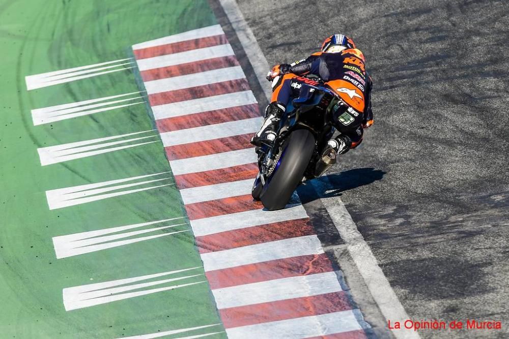 Pilotos del Mundial de MotoGP en Cartagena