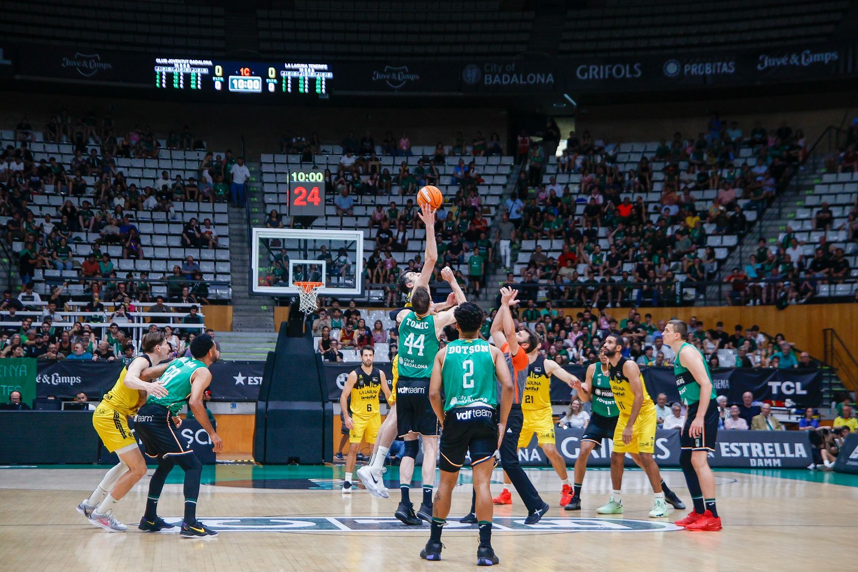 Partido Joventut Badalona - La Laguna Tenerife