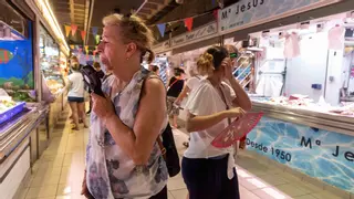 El Mercado Central de Alicante, sin aire acondicionado en plena ola de calor