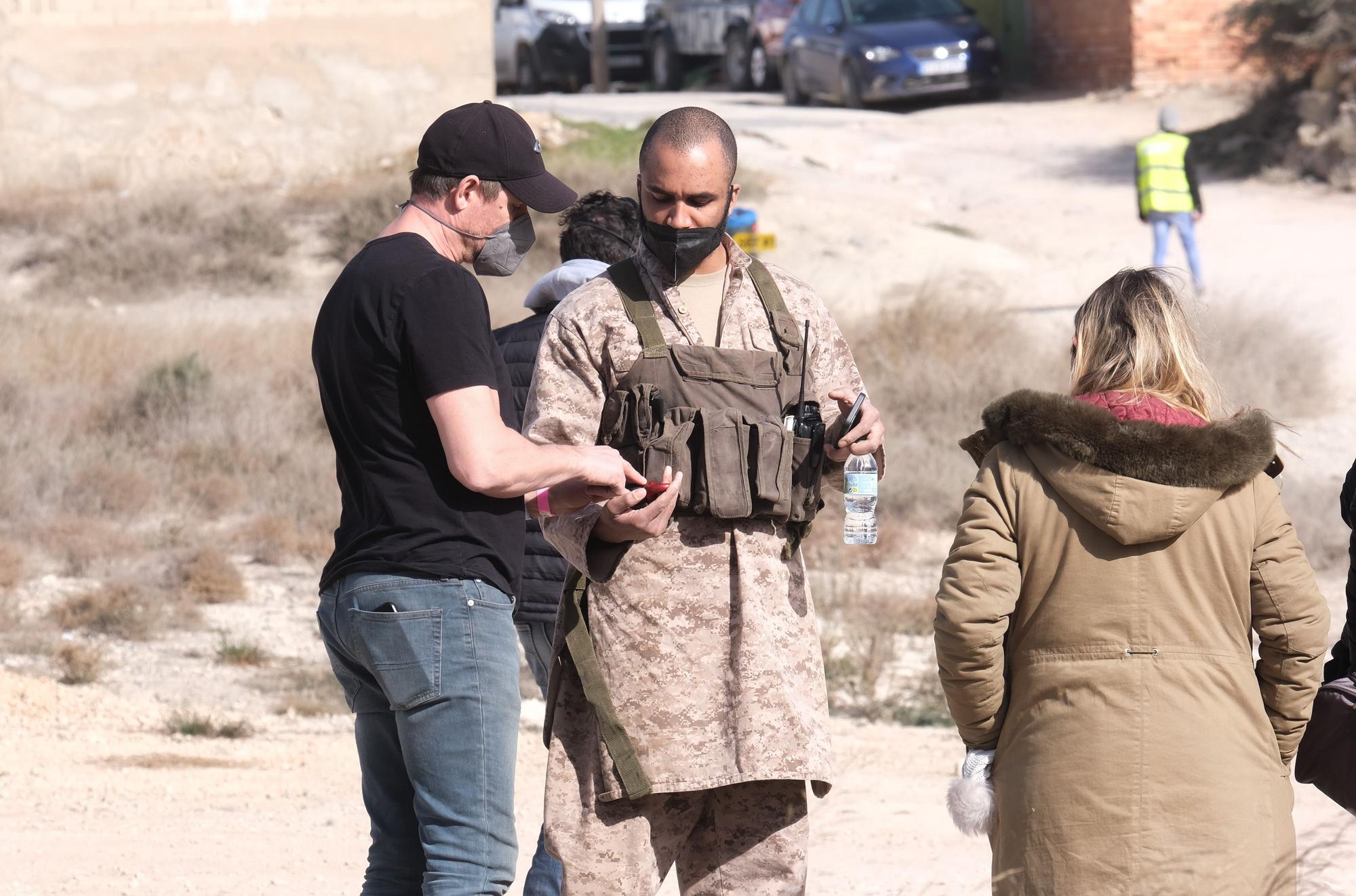 Sax se convierte en Afganistán en una película de Hollywood