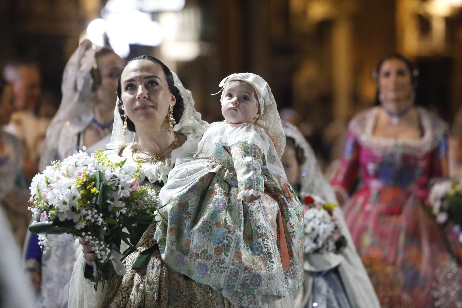 Fotos emotivas ofrenda Fallas