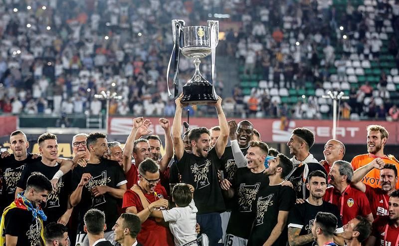 El Valencia, campeón de Copa