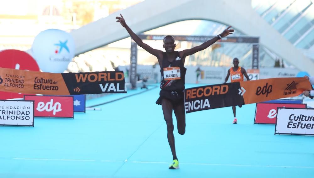 Récord del mundo en la Medio Maratón de València