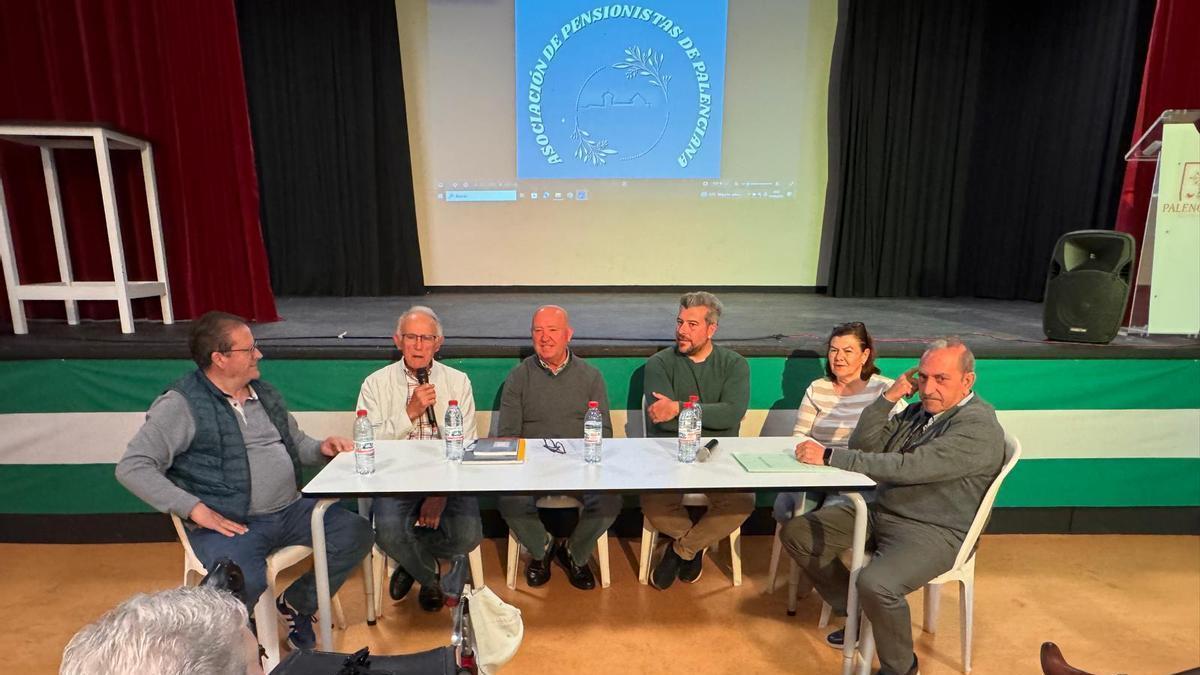 Presentación de la nueva directiva de la asociación de Palenciana.