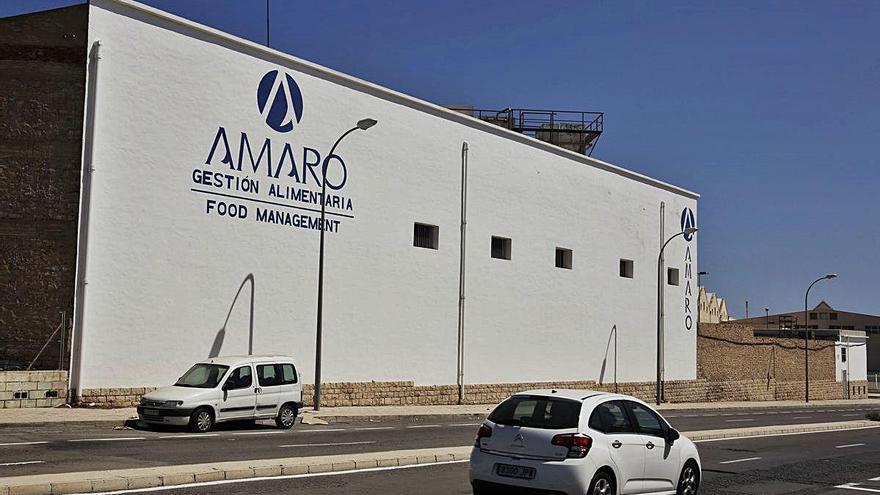 Las instalaciones del Grupo Amaro en Alicante.