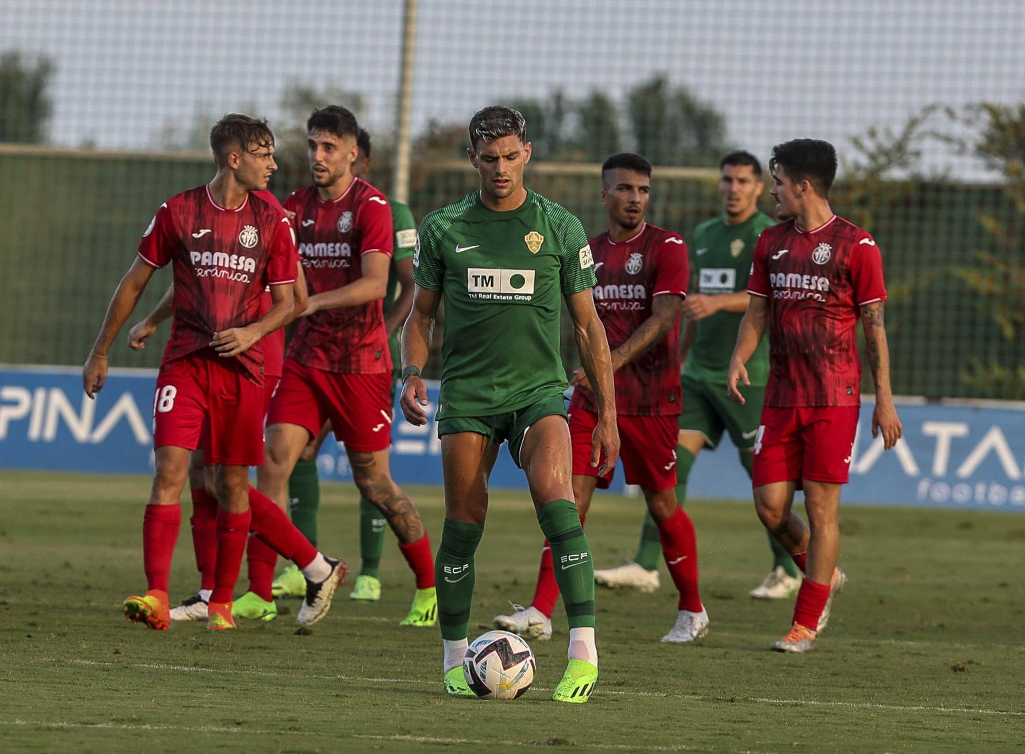 El Elche pierde 1-3 frente al Villarreal B en el segundo partido amistoso en el Pinatar Arena de San Pedro del Pinatar