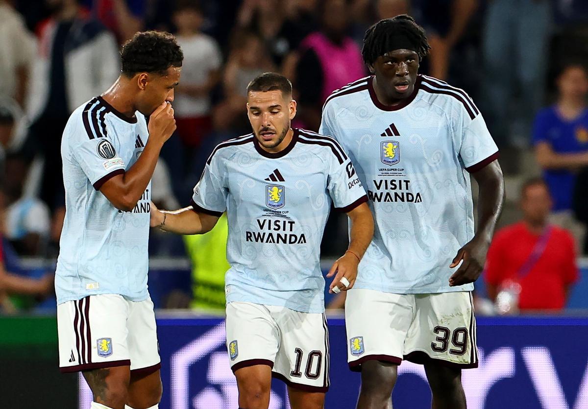 Las imágenes de la final de la Supercopa de Europa: PSG-Aston Villa.