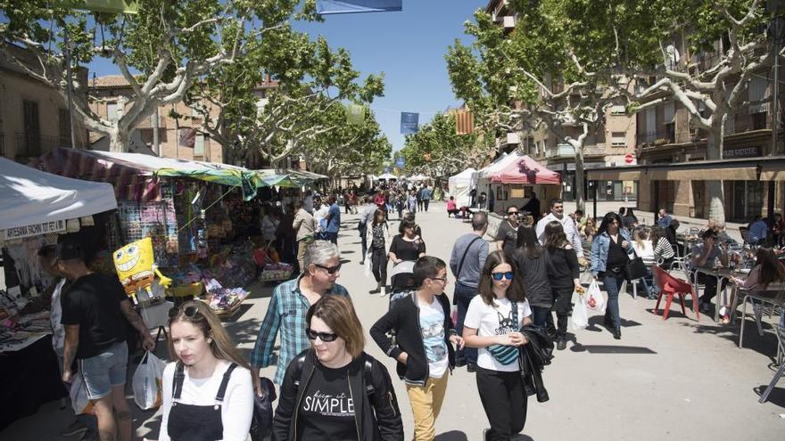 Una imatge de l&#039;edició de l&#039;any passat de la Fira de Primavera de Navàs