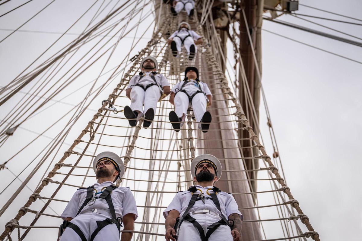 Escala de 'Juan Sebastián Elcano' en Santa Cruz de Tenerife