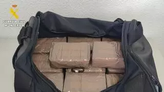 Detenido cuando embarcaba en un ferri con más de 10 kilos de hachís en una bolsa de deporte en Fuerteventura con destino a Gran Canaria